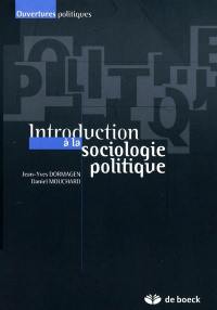 Introduction à la sociologie politique