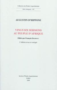 Vingt-six sermons au peuple d'Afrique