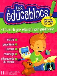 Les éducablocs, petite section, 3-4 ans