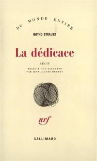 La dédicace : récit