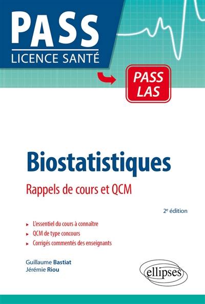 Biostatistiques, UE 4 : rappels de cours et QCM