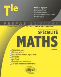 Spécialité maths terminale