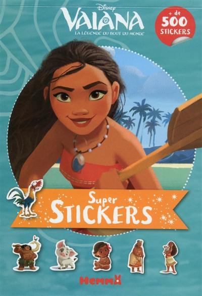 Vaiana : la légende du bout du monde : super stickers