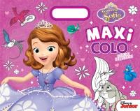 Princesse Sofia : maxi colo avec des stickers