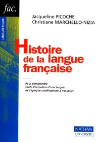 Histoire de la langue française