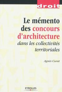 Le mémento des concours d'architecture dans les collectivités territoriales