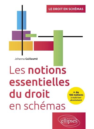 Les notions essentielles du droit en schémas : + de 180 notions à maîtriser absolument