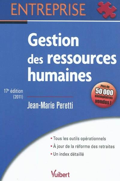 Gestion des ressources humaines