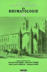 Journée montpelliéraine de rhumatologie, 1997
