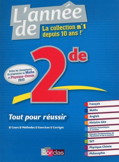 L'année de 2de : tout pour réussir