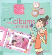 Je crée mes albums et carnets