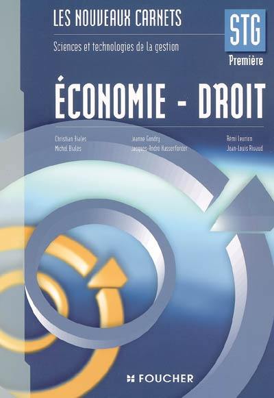 Economie-droit 1re STG