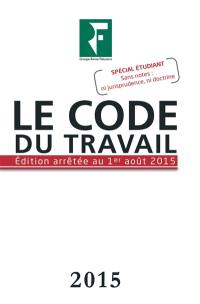 Le code du travail 2015