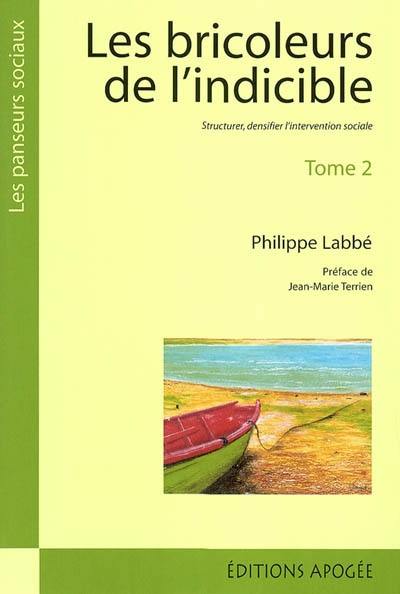 Les bricoleurs de l'indicible : de l'insertion en général, des missions locales en particulier.... Vol. 2. Structurer, densifier l'intervention sociale