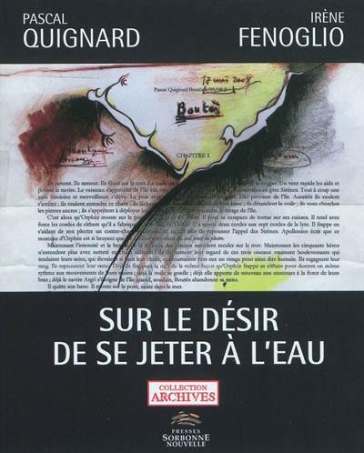 Sur le désir de se jeter à l'eau