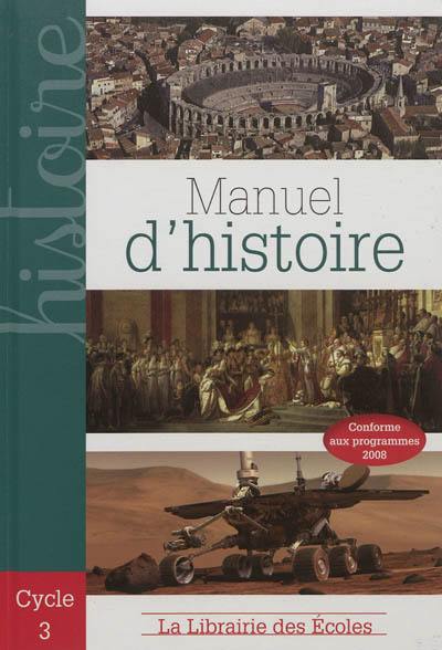 Manuel d'histoire : cycle 3