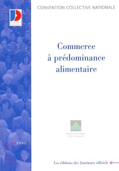 Commerce à prédominance alimentaire