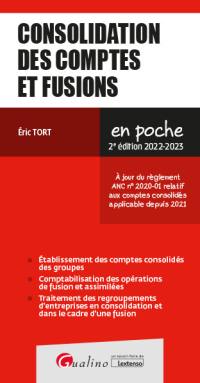 Consolidation des comptes et fusions : 2022-2023