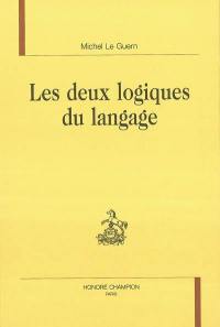 Les deux logiques du langage