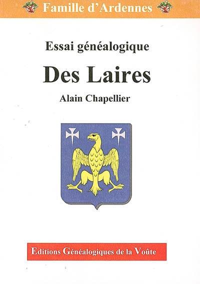 Des Laires : essai généalogique