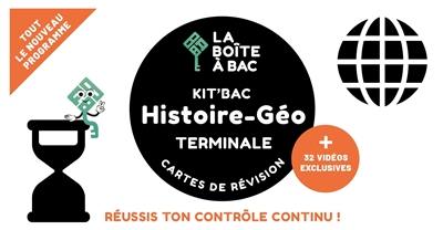 Kit'bac histoire géo terminale : cartes de révision : tout le nouveau programme