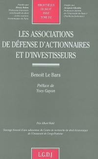 Les associations de défense d'actionnaires et d'investisseurs