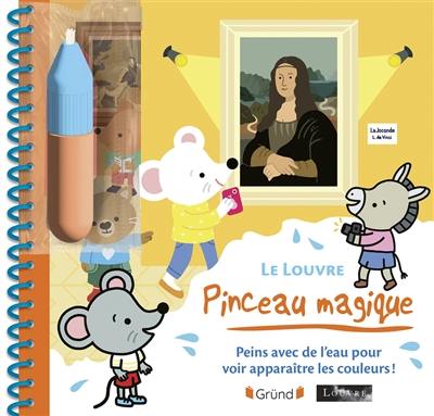 Le Louvre : peins avec de l'eau pour voir apparaître les couleurs !