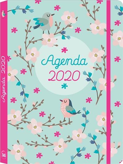 Mon joli agenda fleuri 2020