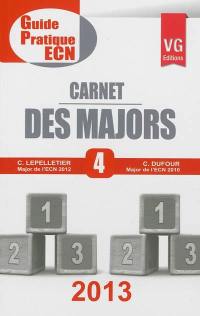 Carnet des majors