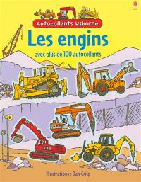 Les engins : avec plus de 100 autocollants