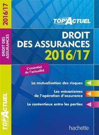 Droit des assurances : 2016-17