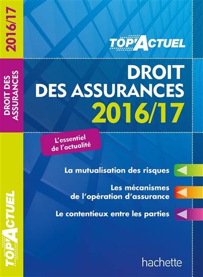 Droit des assurances : 2016-17