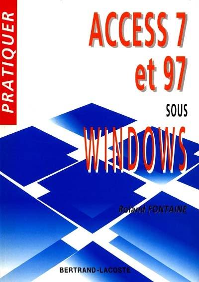 Access 7 et 97 sous Windows