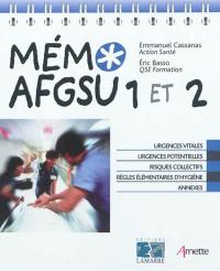 Mémo AFGSU 1 et 2