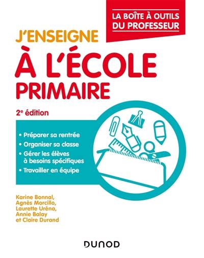 J'enseigne à l'école primaire