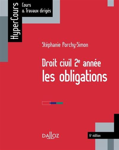 Droit civil 2e année : les obligations