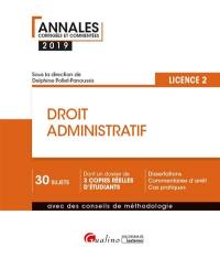 Droit administratif : licence 2 : 2019