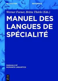 Manuel des langues de spécialité