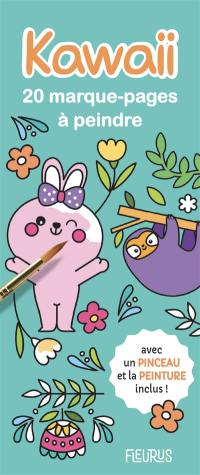 Kawaii : 20 marque-pages à peindre