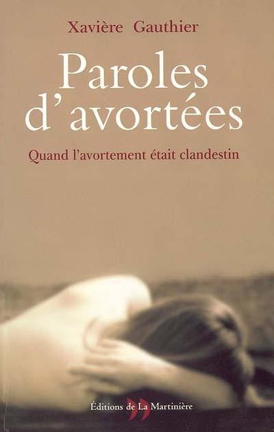 Paroles d'avortées : quand l'avortement était clandestin