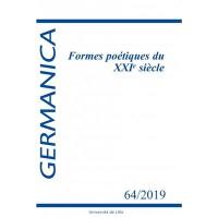 Germanica, n° 64. Formes poétiques du XXIe siècle