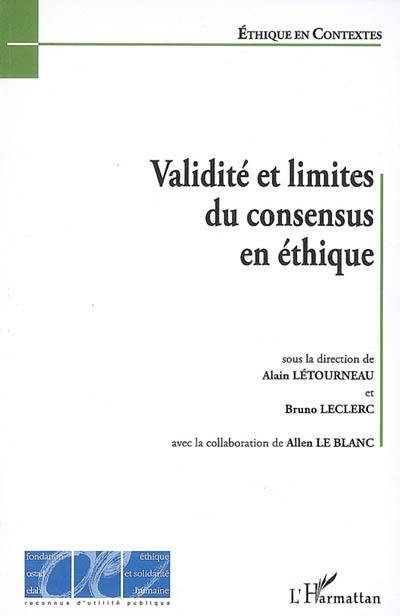 Validité et limites du consensus en éthique