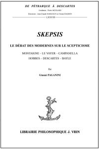 Skepsis : le débat des modernes sur le scepticisme