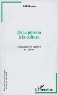 De la pulsion à la culture : psychanalyse, science et culture