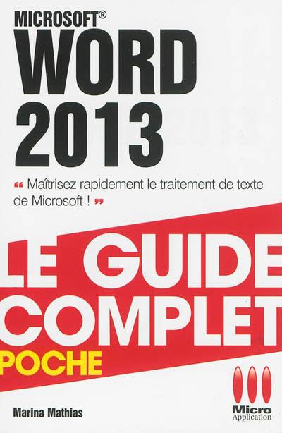 Word 2013