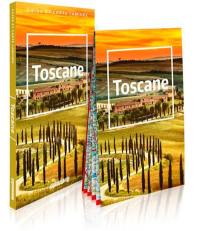 Toscane : guide et carte laminée