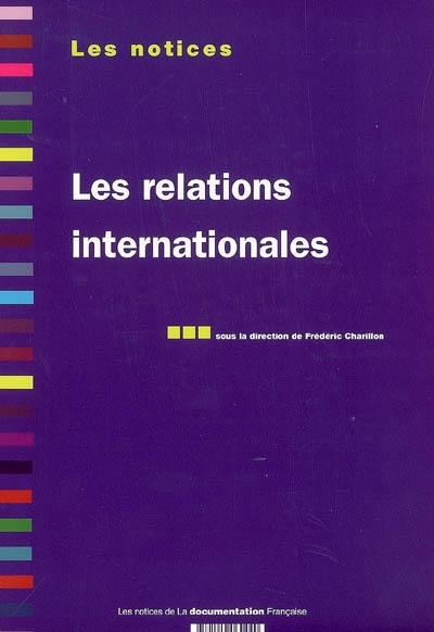 Les relations internationales