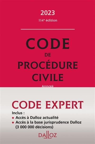 Code de procédure civile 2023