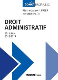 Droit administratif : 2018-2019