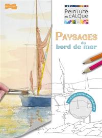 Paysages du bord de mer à l'aquarelle